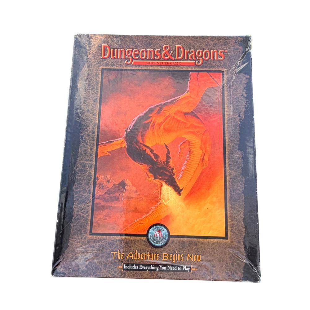 Vintage Dungeons & Dragons Adventure Game 1999 TSR Silver Anniversary Box Set